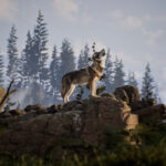Unreal Engine - Wolf in the Forest Animation